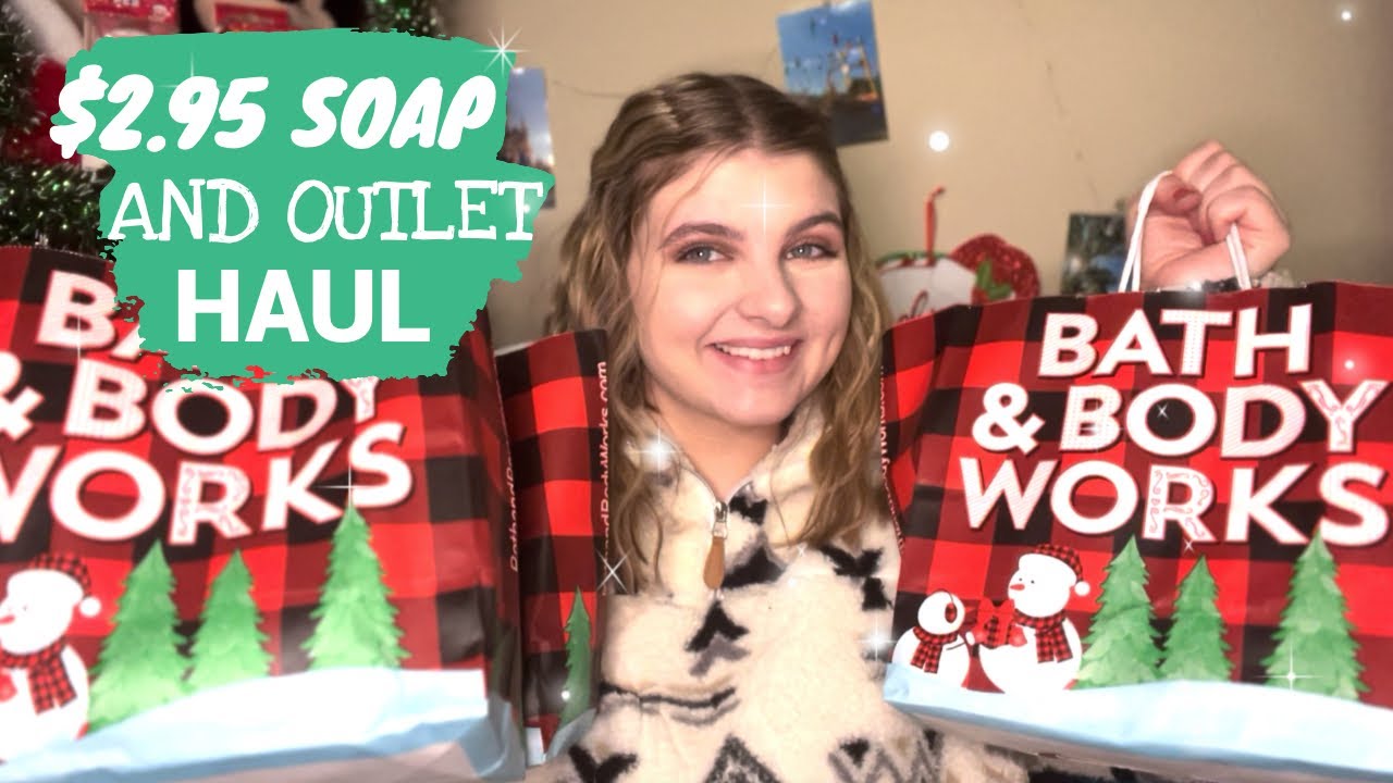 BATH AND BODY WORKS OUTLET HAUL AND 2.95 SOAP SALE HAUL NOV 2021