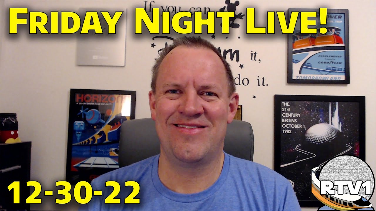 New Year's Live Stream Announcements 2022-2023 - Walt Disney World