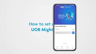 How to set up your UOB Mighty app