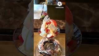 大人テイストな桃パフェ