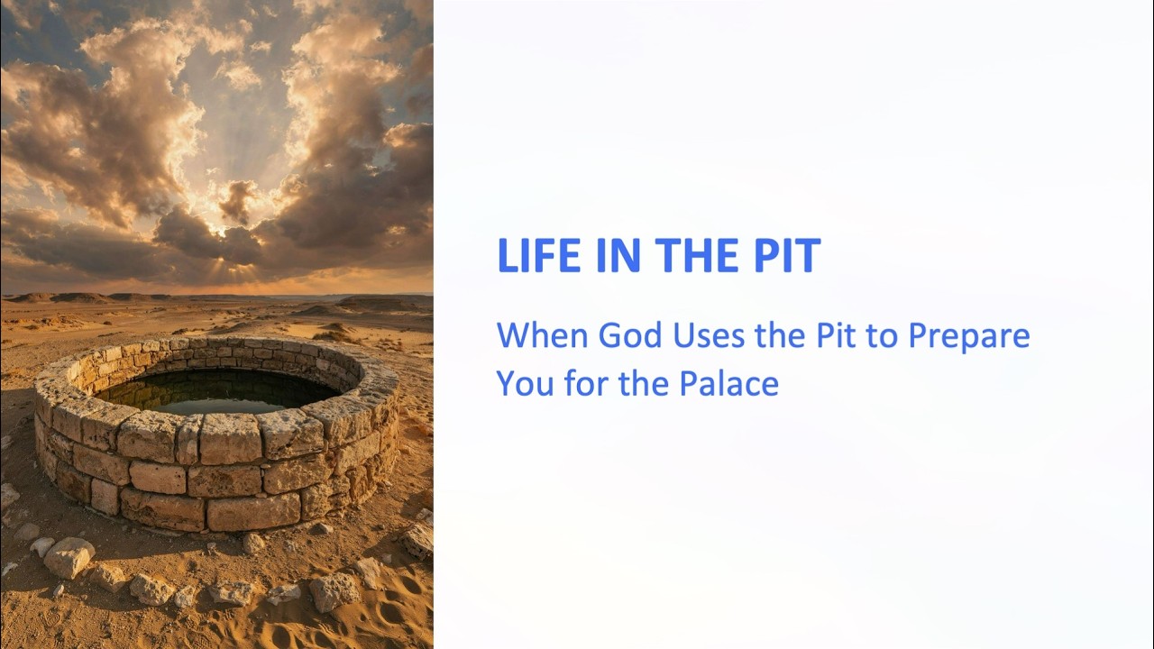 MCA Sun Service 23 Aug 26: Life in the Pit by Rev Calvin Lee