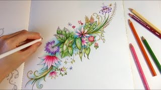 Magical Jungle: Life On Happy Pond | Coloring With Colored Pencils