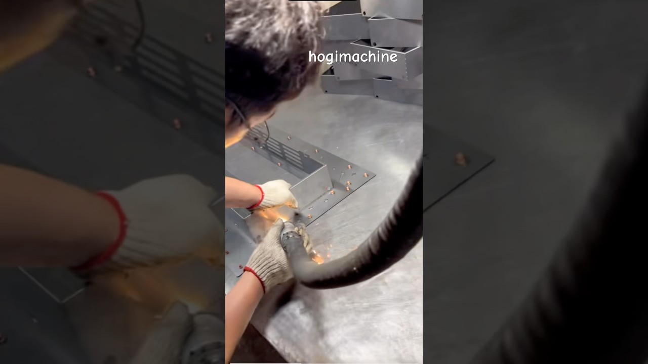 Hogi High-speed laser pulse handheld welding machine for metal cabinets 