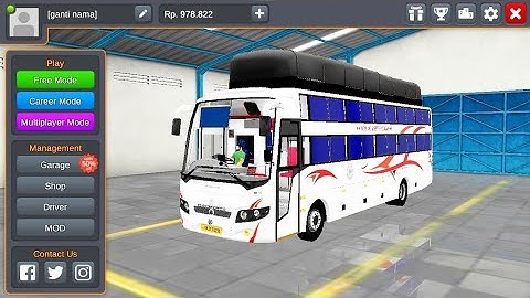 BV Maxima Sleeper Mod for Bussid Surprise Release 👇🏻👇🏻| Download link in description |