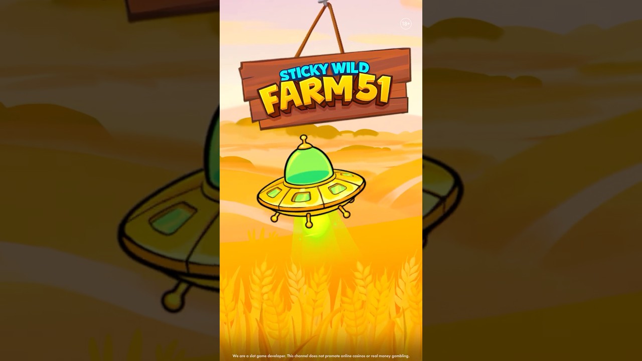 Sticky Wild: Farm 51 Slot – A Real Alien Invasion! 