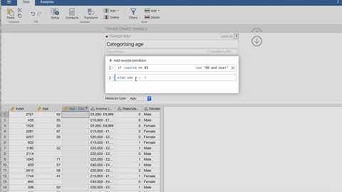 Jamovi - transforming variables - syntax