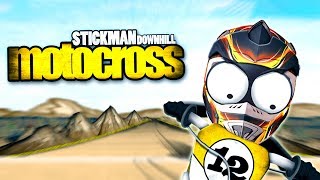 Stickman Downhill Motocross - Gameplay Android & iOS Game - Motocross downhill biking screenshot 3