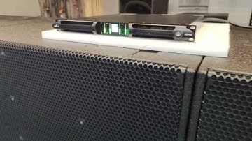 Admark new amp, AD442, the biggest 4ch ever.  One amplifier for 8 double 21inch subwoof.