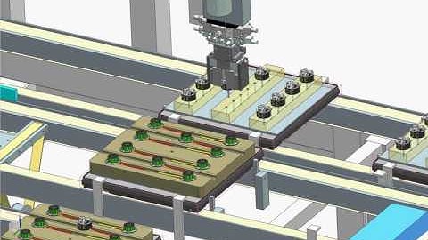 FAPS ESYS Demonstrator NX/MCD Simulation