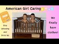 American girl doll caring baby etsy clothing unboxing