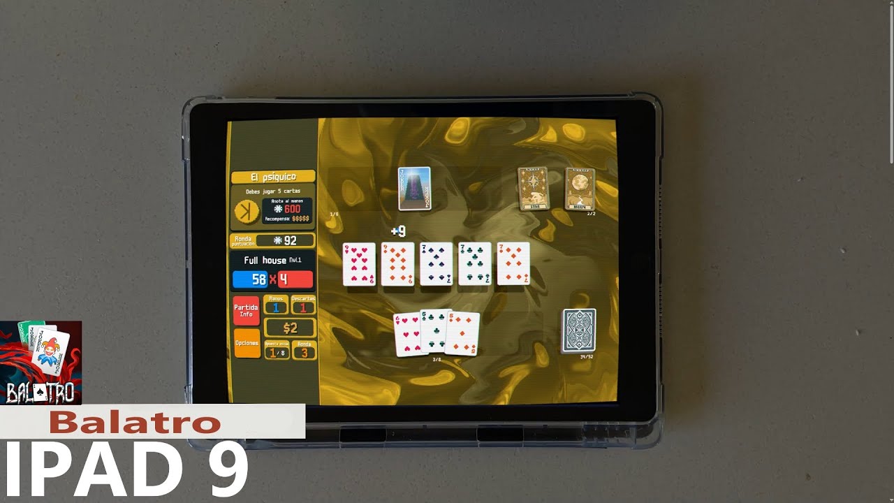 ¿Corre bien Balatro en el iPad 9? 🃏 ¡Así se juega este adictivo roguelike!
