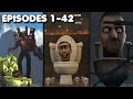 Skibidi Toilet (1-42) All Episodes - Skibidi Toilet Compilation