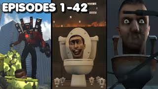 Skibidi Toilet (1-42) All Episodes - Skibidi Toilet Compilation