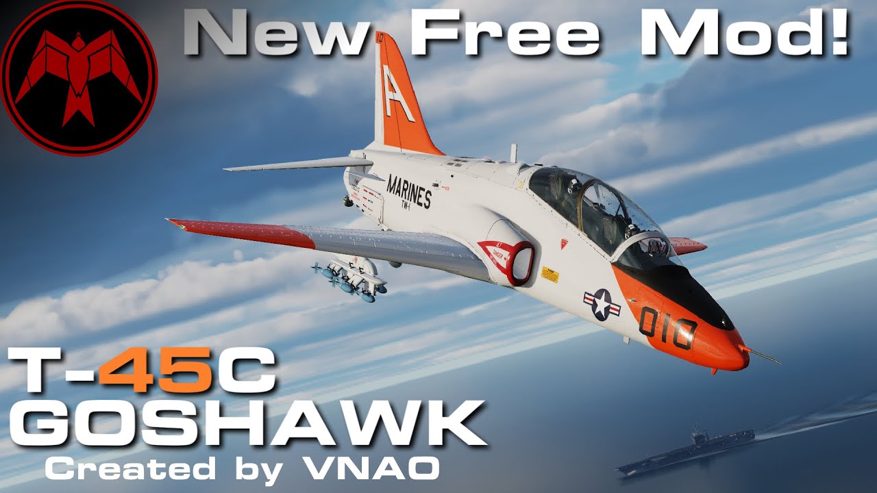 DCS: T-45c Goshawk Free Mod by VNAO - YouTube