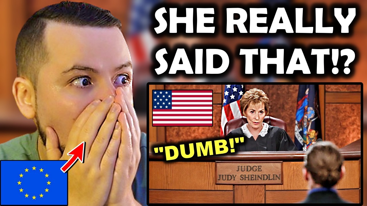 European Reacts to Judge Judy for the First Time!