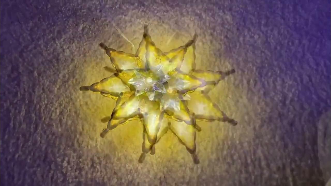 Christmas Tree Toppers with Rotating Star Projector by YunLights YouTube