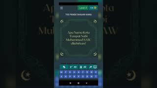 Game Kuis Islami Pengetahuan Nabi dan Rasul screenshot 4