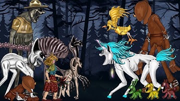 Catnap, Dog Day, Craftycorn, Miss Delight vs All Smiling Critters,Smile Cat Bigger Bodies. Animation