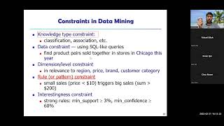 Famous CS 432 - DM, Lec 11, Constraint-Based Mining Wealth