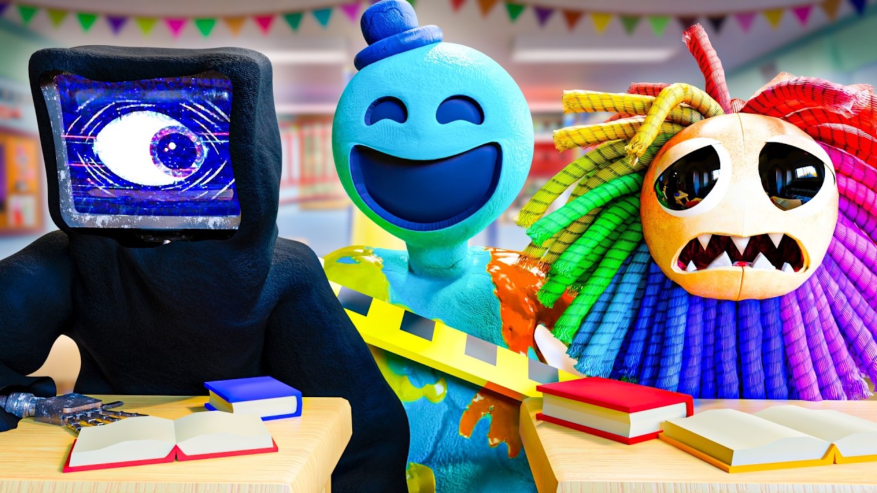 DOEY THE DOUGHMAN in der SCHULE! Poppy Playtime 4 Animation