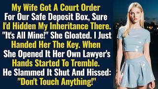 My Wife Got A Court Order For Our Safe Deposit Box, Sure I'd Hidden My Inheritance There...