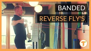 A STRONG Upper Back Creates Strong Shoulders | Banded Reverse Fly's