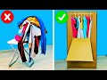 Clever Ideas To Reuse Cardboard And Plastic || Easy Storage And Organization Hacks