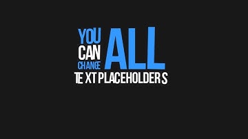 Dynamic Typography Pack After Effects Templates