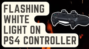 SOLVED: Flashing White Light On PS4 Controller