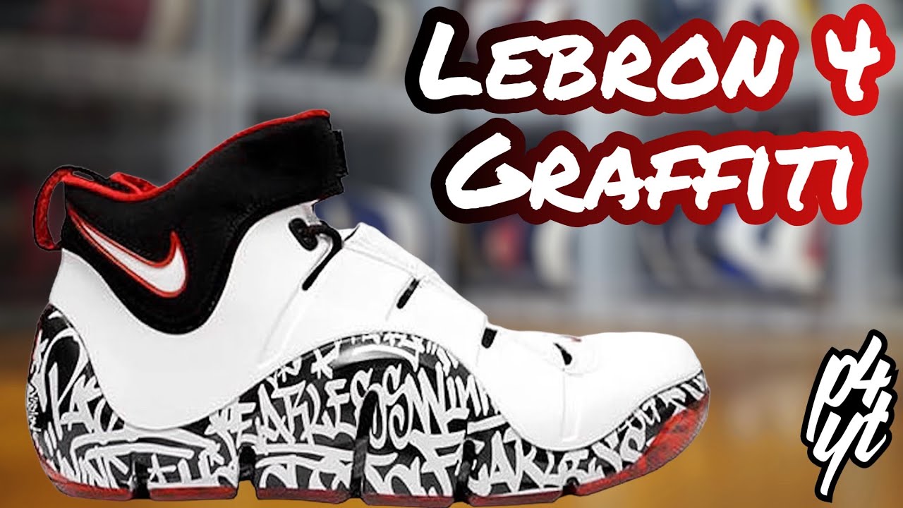 Nike Zoom LeBron IV 'Graffiti' 2023 9