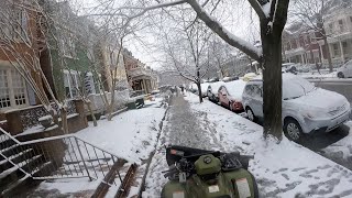 Urban Sidewalk Plowing