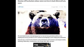 Cozy Bear Russian Hacking Gang Attacks Microsoft 365!