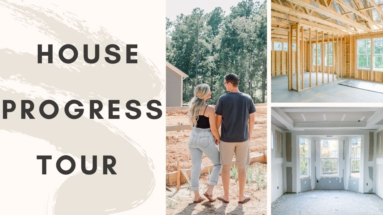 NEW CONSTRUCTION VLOG || CONSTRUCTION SITE HOUSE TOUR - YouTube