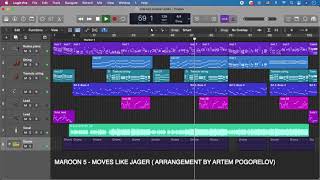 Maroon 5 Ft. Christina Aguilera - Moves Like Jagger Cover By Artem Pogorelov