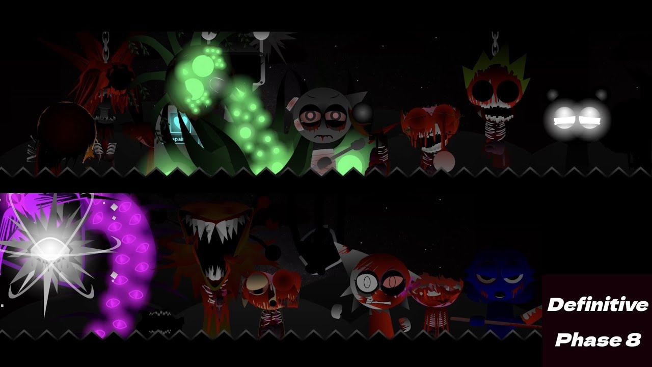 Sprunki Definitive phase 8 - with All Characters - YouTube