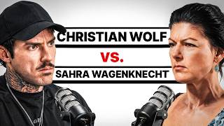 Christian Wolf debattiert gegen Sahra Wagenknecht (es eskaliert)