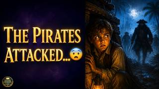 ⚓ Treasure Island | The Pirates Attacked… 😨 | Bedtime Story for Kids  🌊 😨