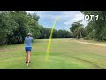 HOW TO BREAK 50 - Full Course Vlog w/ Simple Golf Tips #WomensGolfDay