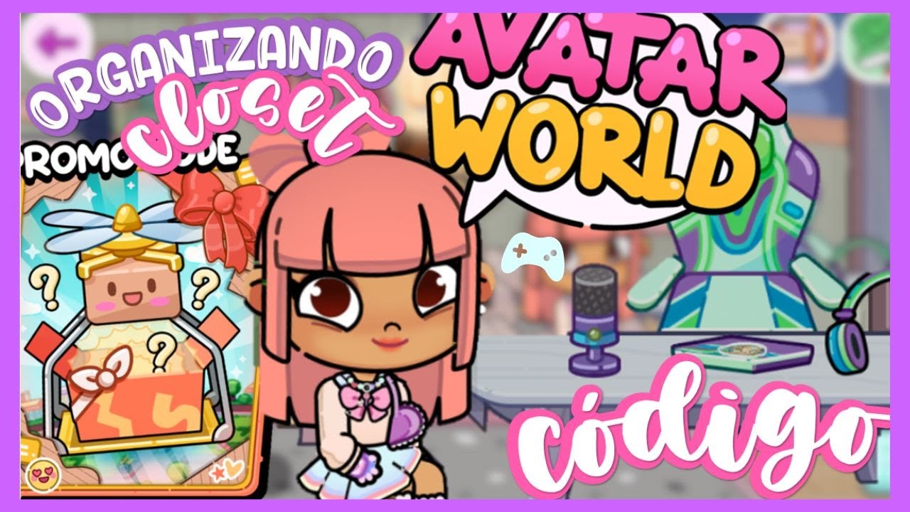ORANIZANDO MI CLOSET AVATAR WORLD+ CODIGO NUEVO+ SET UP GAMER - YouTube