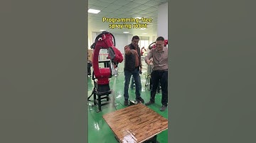 Spray robot arm span 1.5m and load 10kg. #industrial robot #six-axis robot #factory