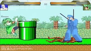 MUGEN: Some Characters vs Miracle Wind Sanae (12p)