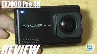 REVIEW: DBPower EX7000 Pro 4K Action Camera (Touch) screenshot 5