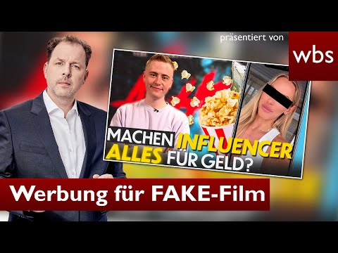 „A HOLE“: Marvin lässt Influencer für FAKE-Film werben! Doch durfte er das? | RA Christian Solmecke