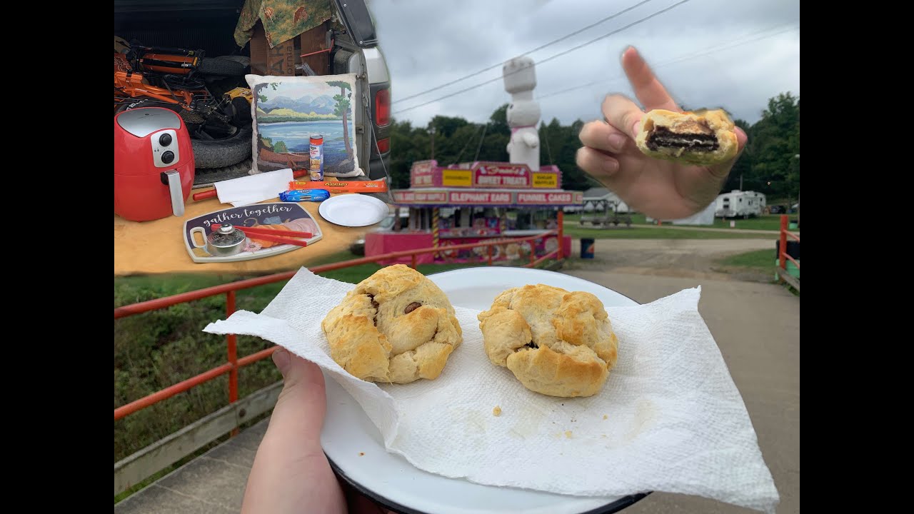 Making "Fried" Oreos Out Of The Back Of My Truck YouTube