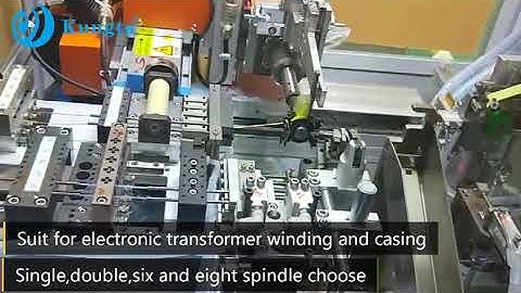 Automatic Electronic Power Transformer Winding and Casing Machine