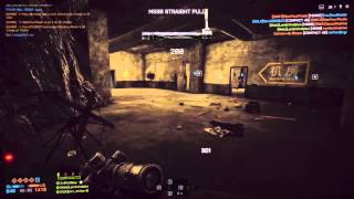BF4 M98B sniping double kills on Op Locker