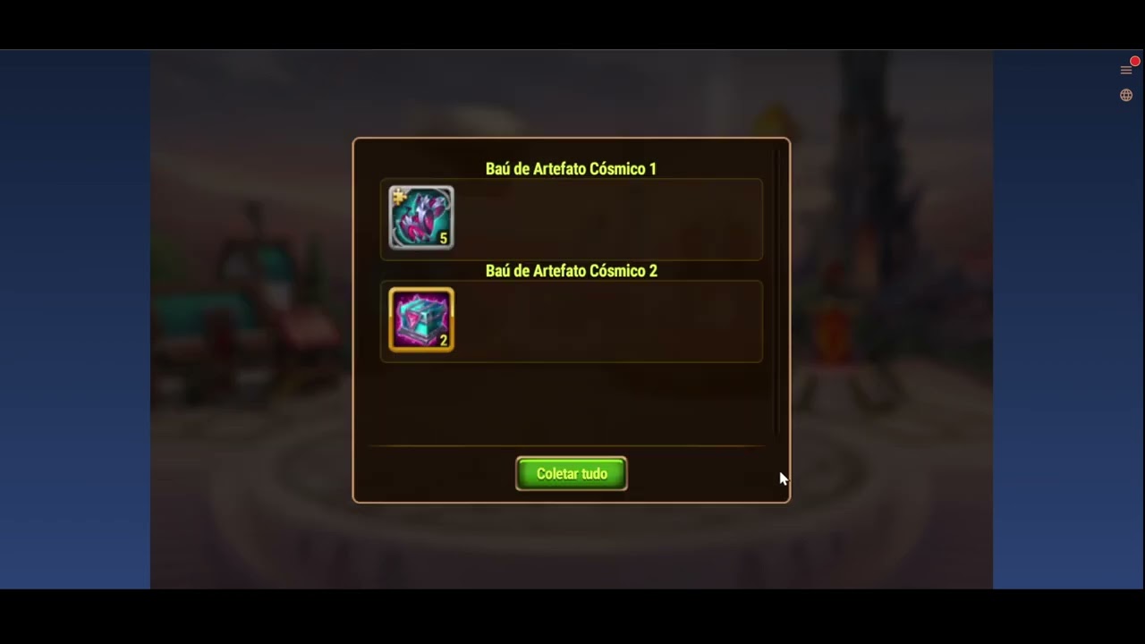 Hero Wars - Open Cosmic Artefact Chest