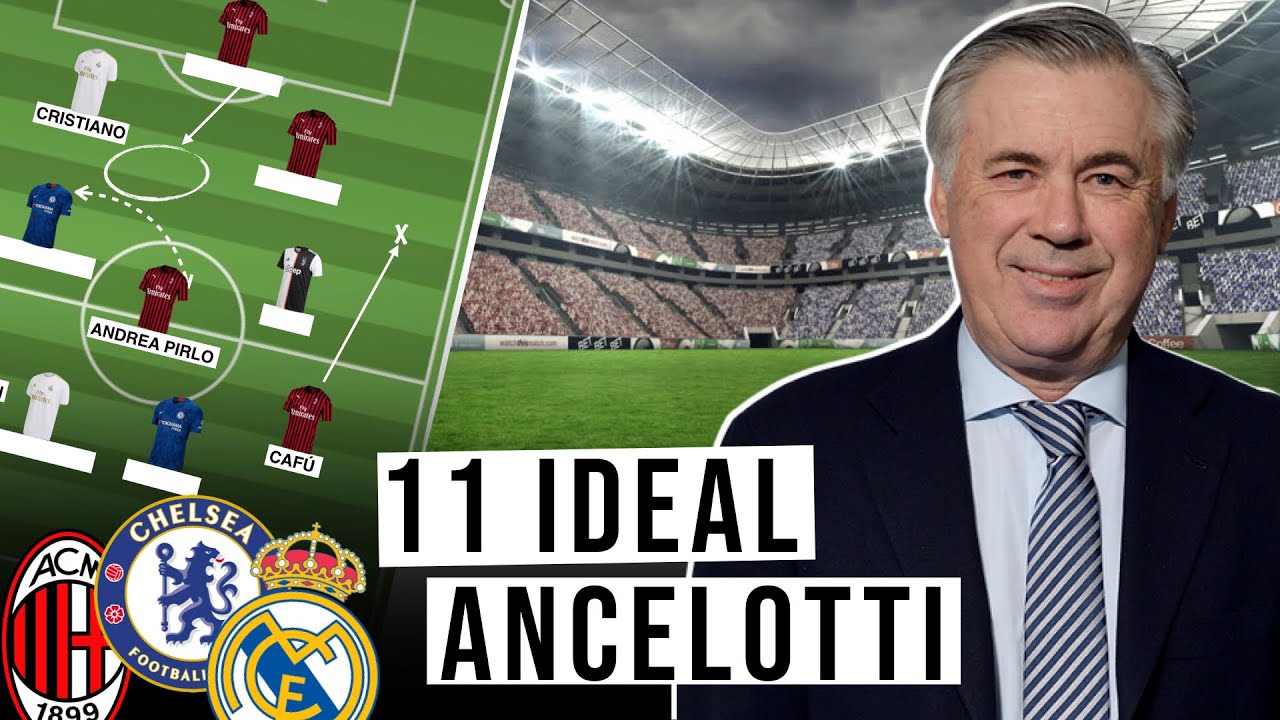 solapa Tanzania carne de vaca Hacemos el 11 IDEAL de ANCELOTTI | Pirlo, Cristiano, Maldini... - YouTube