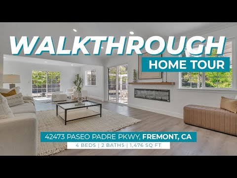 42473 Paseo Padre Pkwy, Fremont, CA home video tour