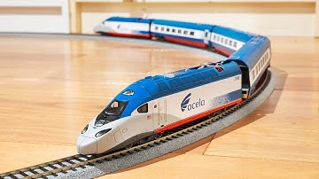 Bachmann Amtrak Acela II HO Scale Train Unboxing